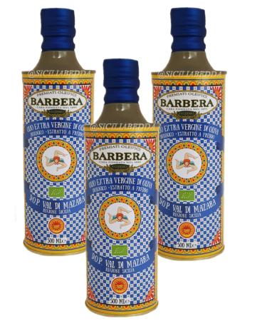 Barbera Sicilia Bedda - Barbera - Organic Extra Virgin Olive Oil "Val de Mazara" DOP - Late Trinacria ML 500 (3)