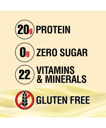 LABRADA Nutrition Lean Body RTD Whey Protein Shake - On-The-Go Meal Replacement (Vanilla, Pack of 16) - Buy Online on GoSupps.com