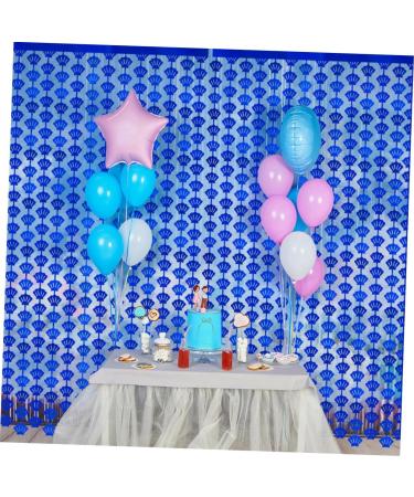 Ciieeo Shell Rain Silk Curtain - Stunning Fringe Backdrop & Party Decor for Birthdays & Events - Buy Online on GoSupps.com