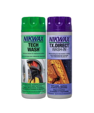 Nikwax Hardshell Cleaning & Waterproofing Duo-Pack 300ml
