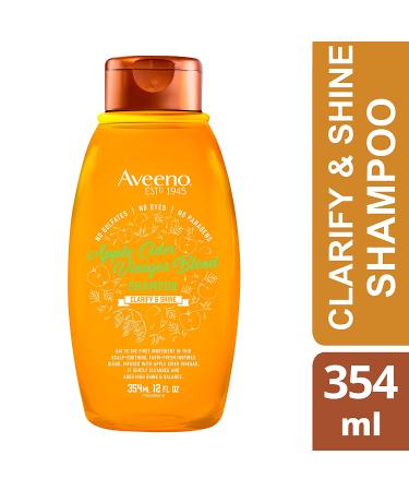 Aveeno Apple Cider Vinegar Sulfate-Free Shampoo - 12 Fl Oz - Buy Online on GoSupps.com