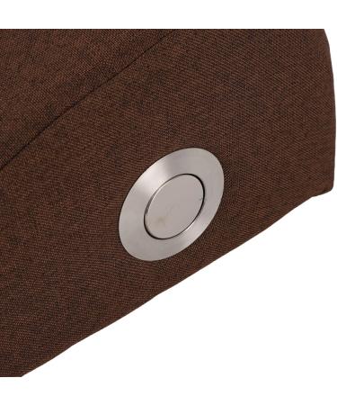 Multifunctional Moxibustion Cushion Set - Easy to Clean Stool with Smoke Control & Soft Linen Sponge Filling for Feet (Brown) - Buy Online on GoSupps.com