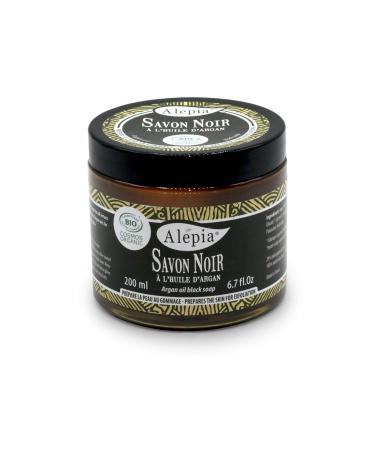 Premium Organic Black Soap with Argan Oil