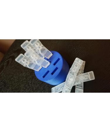 Round Eye Drop Vial Holder - Holds 7 Vials - Keep Daily Usage Organized & Vials Upright - Made in USA - Znet3D (Blue) - Buy Online on GoSupps.com