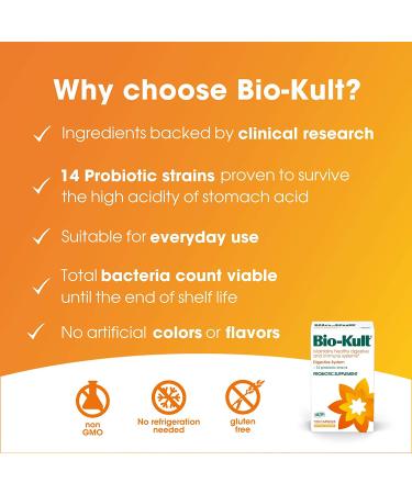 Buy Bio-Kult Advanced Probiotics - 30 Capsules for Digestive Health | Best Probiotic Supplement - Buy Online on GoSupps.com