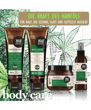  P-Beauty Cosmetic Accessories P-Beauty Natural Cosmetic Shower Gel with Organic Hemp Seed Oil Vegan Shower Gel for Men and Women Shower Gel for Dry and Sensitive Skin Moisturizing and Regenerating (1 x 250 ml) - Buy Online on GoSupps.com