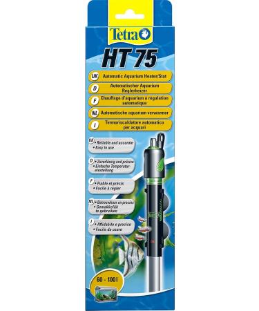 Tetra HT75 Heater for 60-100L Aquariums | Adjustable 75W Aquarium Heater with Temperature Control - Buy Online on GoSupps.com