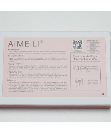 AIMeili Pearl Effect Gel Nail Polish Set - HEMA Free UV Lacquer 6 Colors 8ml | Soak Off Manicure Kit - Buy Online on GoSupps.com