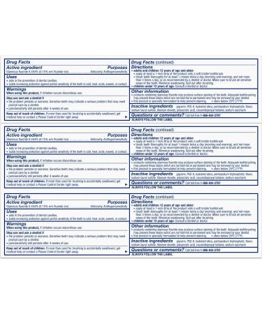 Sensodyne Rapid Relief Sensitive Toothpaste Extra Fresh 3.4oz (Pack of 3) - Fast Acting Relief - Buy Online on GoSupps.com