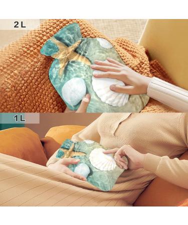 Seahell's Sandpanket Heat Bottle 1L - Pain Relief Water Bag Bed Warmer & Foot Warmer for Cramps - Buy Online on GoSupps.com