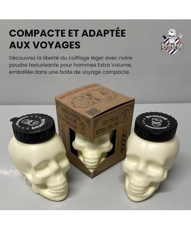 BANDIDO Extra Volume Matte Styling Powder 20g Men s Hair Texturizing Powder Mattifying Powder for Volume and Texture Long-Lasting Hold Without Residue Men s Hair Powder - Buy Online on GoSupps.com