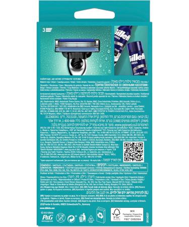 Buy Gillette Mach 3 Razors 2UP - Premium Shaving for Men | Fast International Shipping - Buy Online on GoSupps.com