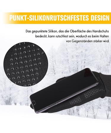 Hasagei Touchscreen Fleece Winter Gloves for Men & Women - Warm Windproof Sport Gloves for Running Biking & Hiking - Buy Online on GoSupps.com