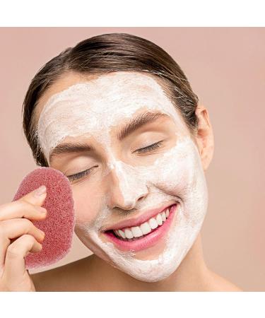 Beaupretty 5pcs Konjac Face Wash Sponges - Natural Exfoliating Facial Cleansing Pads for Makeup Removal & Spa | International Shipping Available - Buy Online on GoSupps.com
