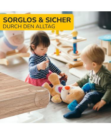 BORBEEDge Protection & Corner Guard - 12-Piece Set for Baby Safety | Transparent Strong Hold Easy to Apply Furniture Protection - Buy Online on GoSupps.com