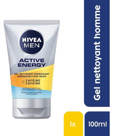 Nivea Face Wash Active Energy 100 ml - Buy Online on GoSupps.com