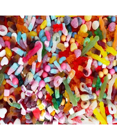 Pick & Mix Sweets Retro Candy Selection includes Fizzy Sour and Jelly Sweets Chocolate Pick n Mix Sweets - Buy Online on GoSupps.com