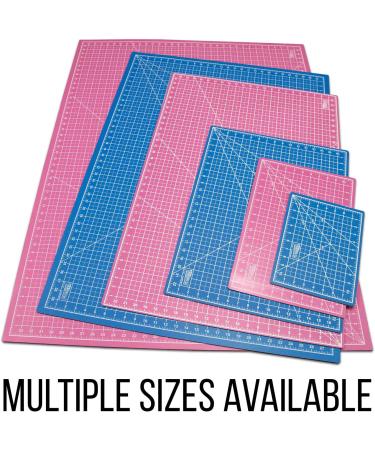 US Art Supply 9x12 Pink/Blue Self Healing Cutting Mat - Professional 5-Ply Double Sided Non-Slip Mat for Scrapbooking, Quilting, Sewing & Crafts - Buy Online on GoSupps.com