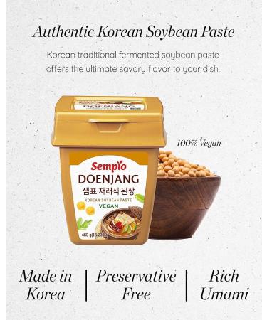 Sempio Doenjang Soybean Paste 460g Bundled with Gochujang Classic 500g - Buy Online on GoSupps.com