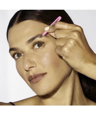 Tweezerman Stainless Steel Mini Slant Tweezer - Neon Pink - 1 Count - Buy Online on GoSupps.com