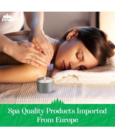PINO Massage Oil Candle - Hydrating Scented Candle for Couples | 2.1 oz Orange Spirit Aromatherapy & Relaxation - Buy Online on GoSupps.com