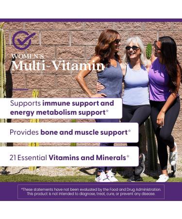 Doctor's Best Women's Multi-Vitamin Everyday Wellness Supports Immunity Non-GMO Gluten Free 120 Tablets - Buy Online on GoSupps.com