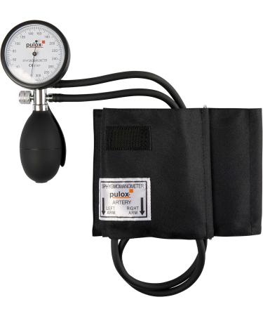 Buy Pulox Flat-Head Stethoscope & Aneroid Blood Pressure Monitor Set - Accurate & Portable Medical Kit - Buy Online on GoSupps.com