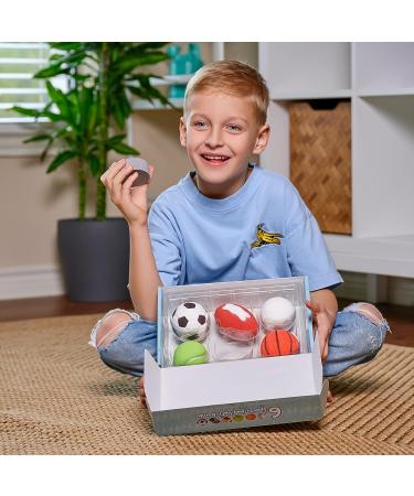 Bathletes 6pc Kids Bath Bombs Kit with Sports Prizes - Perfect for Toddlers 3+ | Boys & Girls Bath Toys with Surprise Inside - Ideal for Birthdays - Buy Online on GoSupps.com