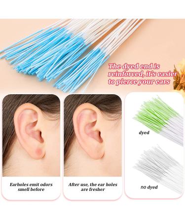 420 Pcs Disposable Earrings Hole Cleaner Floss - Piercing Aftercare & Odor Removal Tool for Men, Women, Girls - 6 Boxes - Buy Online on GoSupps.com