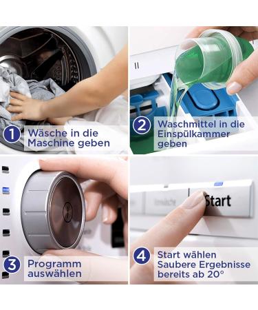 White Giant Color Gel - Extra Strong Liquid Detergent for Bright Laundry | 140 Washloads (2 x 70) - Stain Removal & Freshness Guaranteed - Buy Online on GoSupps.com