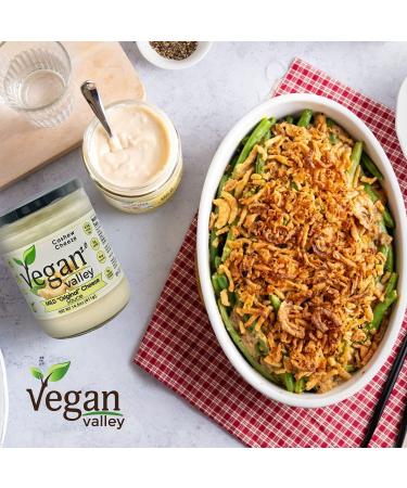 VEGAN VALLEY Mild Cashew Cheeze Sauce 14.5 oz - Tangy Vegan Nacho Cheeze - Gluten-Free Dairy-Free Non-GMO Plant Based - Perfect Vegan Pasta Sauce & Dip - Buy Online on GoSupps.com