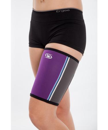 LOREY High-quality thigh bandage made of highly elastic open-pored neoprene (M)