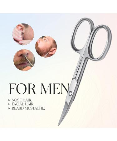 CRIZIL Nail Scissor Set - Stainless Steel Curved Blades for Precise Manicure & Pedicure - Professional Grooming Tool for Women & Men - Buy Online on GoSupps.com