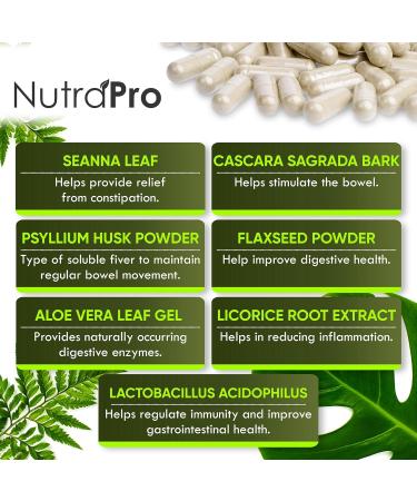 15 Day Colon Cleanse with Probiotics - Advanced Detox for Gut Health Constipation Relief & Digestive Wellness - 60 Caps for Men & Women - Buy Online on GoSupps.com