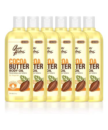 Queen Helene Cocoa Butter Body Oil 10oz - Pack of 6 (Packaging May Vary) - Buy Online on GoSupps.com