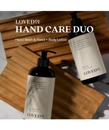 Loved01 Hand Soap and Lotion Set Oprah's Favorite Things Cleansing & Moisturizing Bundle (15 Oz Hand Wash & 15 Oz Body Lotion) - Buy Online on GoSupps.com