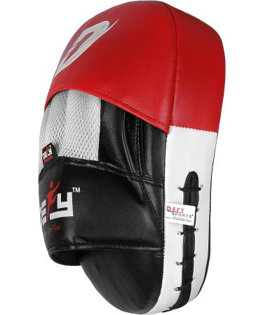 DEFY Boxing Focus Pad Target Mitts - MMA Muay Thai Training Pair - Buy Online on GoSupps.com