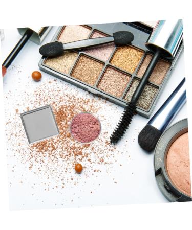  FRCOLOR 31 Pieces DIY Makeup Pans Round Square Iron Pans for Eyeshadow Blush Lipstick with Blending Spatula for Creative - Buy Online on GoSupps.com