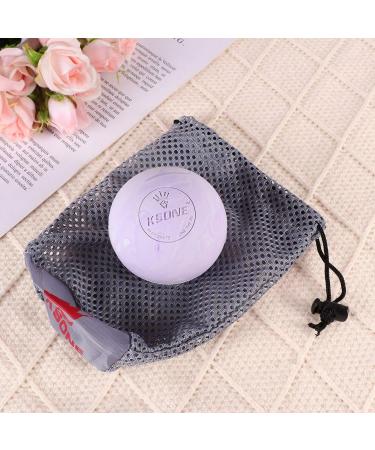 Kisangel Back Roll Muscle Roller - Mini Pilates Fascia Release & Core Training Tool | Violet Fitness Massage Ball (6.5x6.5cm) - Ideal for Yoga & Deep Tissue Exercise - Buy Online on GoSupps.com