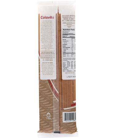 Colavita Whole Wheat Spaghetti - 16 Oz Pack of 20 | Healthy Pasta Choice - Buy Online on GoSupps.com