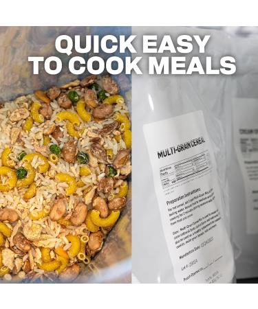 72HRS Emergency Food Supply Kit 2000 Cal/Day 25-Year Shelf Life Survival Food for Camping & Preparedness 200 Servings & 1-12 Month Packages - Buy Online on GoSupps.com