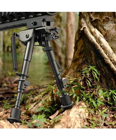CVLIFE 6-9 Inches Picatinny Bipod w/ Adapter - Black - Buy Online on GoSupps.com