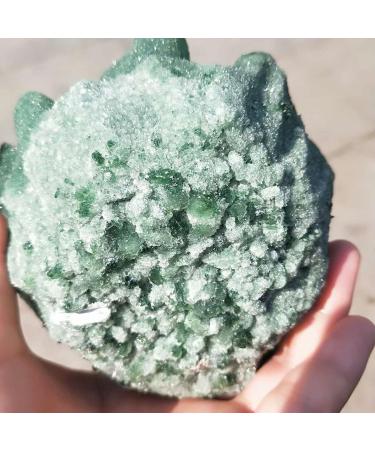 Room Decoration Natural Green Phantom Crystal Ghost Quartz Crystal Cluster Specimen for Home Decoration 4.4lbs (Size : 4.4lbs) - Buy Online on GoSupps.com