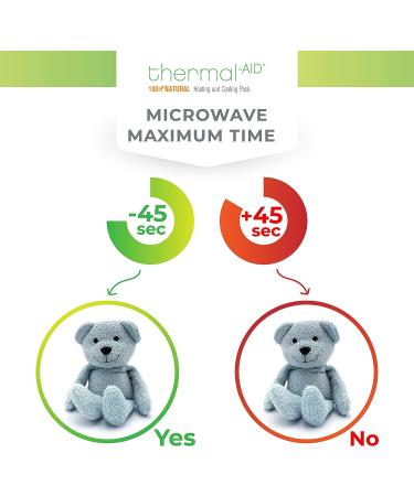 Thermal-Aid Zoo Buckley Blue Bear - Kids Hot/Cold Heating Pad & Cooling Pad - Natural Sleep Aid - Pregnancy Must-Have - Buy Online on GoSupps.com