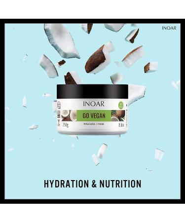Inoar PROFESSIONAL Go Vegan Hydration Hair Mask 8.8 fl oz - Buy Online on GoSupps.com
