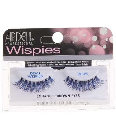 Ardell Color Impact Lashes Demi Wispies Blue - Vibrant Strip Lashes for a Standout Look - Buy Online on GoSupps.com