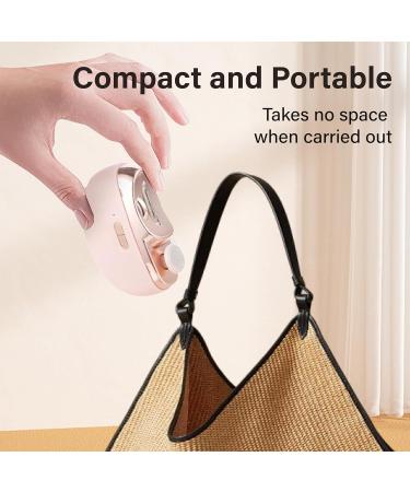 Electric Nail Clippers with LED Light - Integrated Functions of 2 Speed Automatic Fingernail Scissors Nail File Cutter Scraps Storage - Safe for Babies Kids Adults Seniors - Buy Online on GoSupps.com