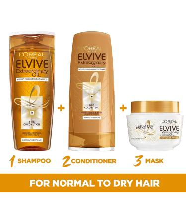 L'Oreal Paris Elvive Extraordinary Oil Coconut Hair Oil 100ml - Pack of 1 - Buy Online on GoSupps.com