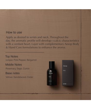 Aesop Karst Eau de Parfum Fresh Herbaceous Marine Fragrance with Juniper Rosemary and Vetiver | 1.6 oz - Buy Online on GoSupps.com