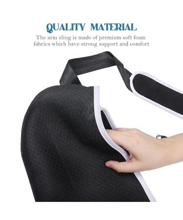 Adjustable Medical Arm Sling for Shoulder Injury - Comfortable Shoulder Immobilizer for Men and Women with Elbow Injury - Left and Right Arm Support for Broken or Dislocated Shoulders - Buy Online on GoSupps.com